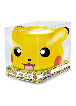 Pokémon Filiżanka 3D w kolorze żółtym - 503 ml ze sklepu Limango Polska w kategorii Dzbanki i zaparzacze - zdjęcie 184817644