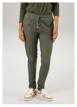 Aniston Spodnie w kolorze khaki ze sklepu Limango Polska w kategorii Spodnie damskie - zdjęcie 184817780