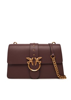 Torebka PINKO Love One Classic ST.CL Al 25-26 PLTT 105857 A0F1 Bordowy ze sklepu eobuwie.pl w kategorii Listonoszki - zdjęcie 184818813