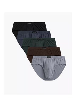 Atlantic 5-pack slipy męskie classic 5SMP-003-LSZA/GRF/CZA/SZG/KAW, Kolor multicolour, Rozmiar L, ATLANTIC ze sklepu Primodo w kategorii Majtki męskie - zdjęcie 184820590