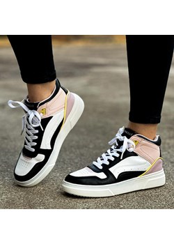 Białe sportowe buty damskie Vinceza 8786 Wt/bk ze sklepu suzana.pl w kategorii Buty sportowe damskie - zdjęcie 184822290