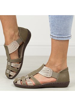 Beżowe skórzane sandały damskie T.Sokolski 622 ze sklepu suzana.pl w kategorii Sandały damskie - zdjęcie 184826071