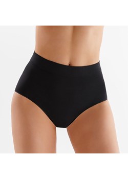 Czarne bezszwowe majtki z wysokim stanem Gabriella Midi Briefs ze sklepu suzana.pl w kategorii Majtki damskie - zdjęcie 184826431