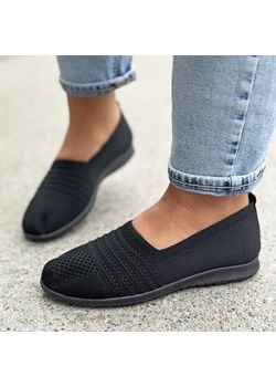 Czarne sportowe buty damskie Potocki 16020 ze sklepu suzana.pl w kategorii Trampki damskie - zdjęcie 184827263