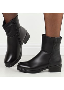 Czarne wysokie botki damskie Filo Donna Z24-39 ze sklepu suzana.pl w kategorii Botki - zdjęcie 184827321