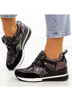 Sneakersy damskie Vinceza 10670 Czarny Mix ze sklepu suzana.pl w kategorii Buty sportowe damskie - zdjęcie 184831913