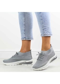 Szare sportowe buty damskie Potocki 25009 ze sklepu suzana.pl w kategorii Buty sportowe damskie - zdjęcie 184835911