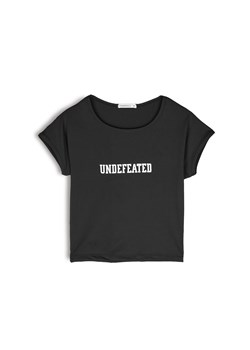 GATE T-shirt z holograficznym nadrukiem 34 ze sklepu gateshop w kategorii Bluzki damskie - zdjęcie 184839101