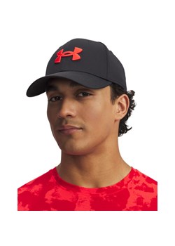 Męska czapka z daszkiem Under Armour Men\'s UA Blitzing - czarna ze sklepu Sportstylestory.com w kategorii Czapki z daszkiem męskie - zdjęcie 184839391