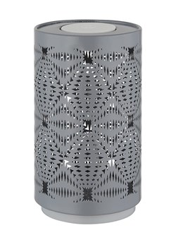 Globo lighting Lampa stołowa LED &quot;Amiyah&quot; w kolorze szarym - wys. 14 x Ø 8 cm ze sklepu Limango Polska w kategorii Oświetlenie - zdjęcie 184840013