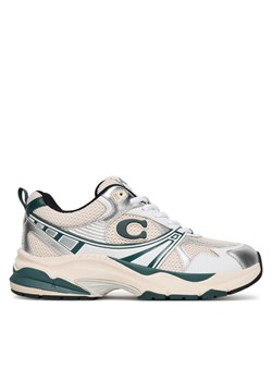 Sneakersy Coach Mesh CAQ29 Écru ze sklepu eobuwie.pl w kategorii Buty sportowe damskie - zdjęcie 184840182