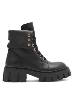Eva Minge Botki TOLEDO-2603-02 Czarny ze sklepu MODIVO w kategorii Workery damskie - zdjęcie 184840710