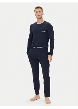 Jack&Jones Piżama Everest 12273632 Granatowy Standard Fit ze sklepu MODIVO w kategorii Piżamy męskie - zdjęcie 184840720