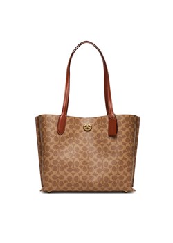 Coach Torebka C0693 Brązowy ze sklepu MODIVO w kategorii Torby Shopper bag - zdjęcie 184840800
