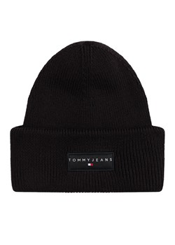 Tommy Jeans Czapka Tjm Linear Beanie AM0AM13666 Czarny ze sklepu MODIVO w kategorii Czapki zimowe męskie - zdjęcie 184842030