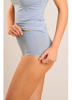 Figi damskie z modalu klasyczne z wysokim stanem niebieskie Today 6009, Kolor niebieski, Rozmiar S, Sielei ze sklepu Primodo w kategorii Majtki damskie - zdjęcie 184843371