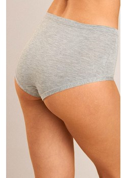Figi damskie z modalu klasyczne z wysokim stanem szary melanż Today 6009, Kolor szary melanż, Rozmiar S, Sielei ze sklepu Primodo w kategorii Majtki damskie - zdjęcie 184843381