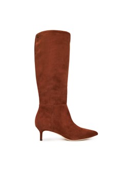 LAUREN RALPH LAUREN Kozaki 802967811003 Brązowy ze sklepu MODIVO w kategorii Kozaki damskie - zdjęcie 184843993