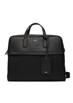 BOSS Torba na laptopa 50548188 Czarny ze sklepu MODIVO w kategorii Torby na laptopa - zdjęcie 184843994