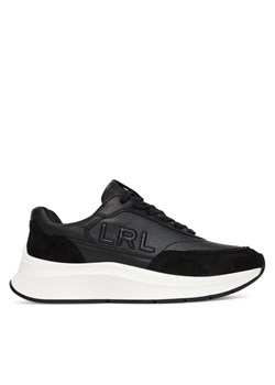 LAUREN RALPH LAUREN Sneakersy 802974376002 Czarny ze sklepu MODIVO w kategorii Buty sportowe damskie - zdjęcie 184844003
