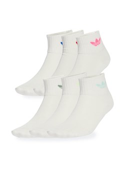 adidas Zestaw 6 par wysokich skarpet dziecięcych JW2939 Kolorowy ze sklepu MODIVO w kategorii Skarpetki dziecięce - zdjęcie 184844072