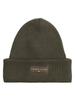 Tommy Jeans Czapka Tjm Linear Beanie AM0AM13666 Zielony ze sklepu MODIVO w kategorii Czapki zimowe męskie - zdjęcie 184844080