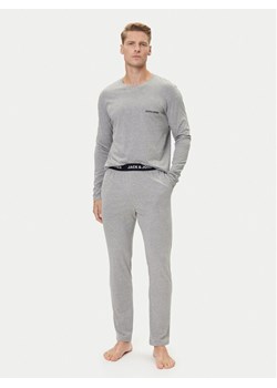 Jack&Jones Piżama Everest 12273632 Szary Standard Fit ze sklepu MODIVO w kategorii Piżamy męskie - zdjęcie 184844153