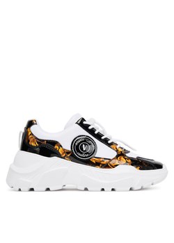 Versace Jeans Couture Sneakersy 79VA3SC7 ZSC80 MD7 Biały ze sklepu MODIVO w kategorii Buty sportowe damskie - zdjęcie 184844173