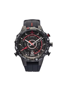 Timex Zegarek Intelligent Quartz T2N720 Czarny ze sklepu MODIVO w kategorii Zegarki - zdjęcie 184844182