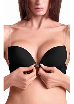 Biustonosz push-up wielofunkcyjny czarny Joker 021L, Kolor czarny, Rozmiar 65B, Lormar ze sklepu Intymna w kategorii Biustonosze - zdjęcie 184845610