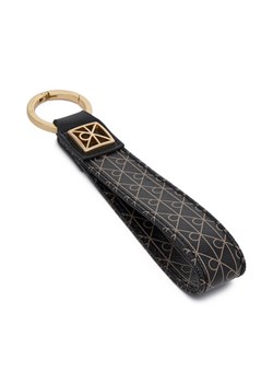 Brelok Calvin Klein Emblem Aop Key Fob LV04F1099G Czarny ze sklepu eobuwie.pl w kategorii Breloki - zdjęcie 184846253