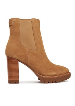 Botki LAUREN RALPH LAUREN 802942566001 Brązowy ze sklepu eobuwie.pl w kategorii Botki - zdjęcie 184846354