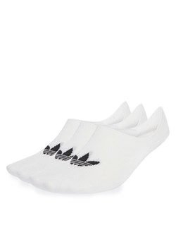 Zestaw 3 par stopek unisex adidas JV7441 Biały ze sklepu eobuwie.pl w kategorii Skarpetki damskie - zdjęcie 184846382