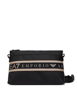 Torebka EA7 Emporio Armani 7W000357 AF13709 UC001 Czarny ze sklepu eobuwie.pl w kategorii Listonoszki - zdjęcie 184846452