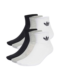 Zestaw 3 par wysokich skarpet unisex adidas IJ5628 Kolorowy ze sklepu eobuwie.pl w kategorii Skarpetki męskie - zdjęcie 184846471