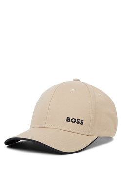 BOSS Green Męska czapka z daszkiem - pogrubiona Mężczyźni Bawełna beżowy jednolity ze sklepu vangraaf w kategorii Czapki z daszkiem męskie - zdjęcie 184848181