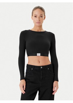 Guess Bluzka O5RP00 KCDA2 Czarny Regular Fit ze sklepu MODIVO w kategorii Bluzki damskie - zdjęcie 184848870