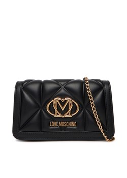 LOVE MOSCHINO Torebka JC5640PP1NLC0000 Czarny ze sklepu MODIVO w kategorii Kopertówki - zdjęcie 184848883