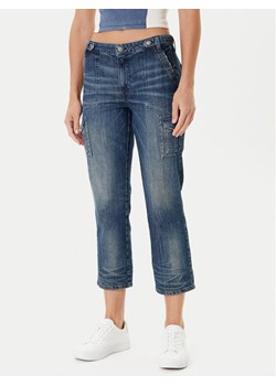 Guess Jeansy W5YA2D D5R0D Granatowy Straight Leg ze sklepu MODIVO w kategorii Jeansy damskie - zdjęcie 184848980