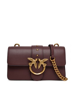 Torebka PINKO Love One Mini ST.CL Al 25-26 PLTT 105856 A0F1 Bordowy ze sklepu eobuwie.pl w kategorii Listonoszki - zdjęcie 184850922