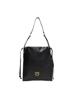 Torebka PINKO Slouchy Classic Bag AI 25-26 PLTT 104359 A0QO Czarny ze sklepu eobuwie.pl w kategorii Torebki worki - zdjęcie 184850940