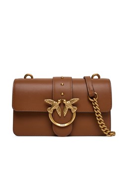 Torebka PINKO Love One Mini ST.CL Al 25-26 PLTT 105856 A0F1 Brązowy ze sklepu eobuwie.pl w kategorii Listonoszki - zdjęcie 184850961