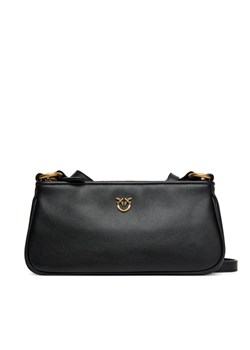 Torebka PINKO Half Moon Baguette Mini AI 25-26 PLTT 105069 A0QO Czarny ze sklepu eobuwie.pl w kategorii Listonoszki - zdjęcie 184850970