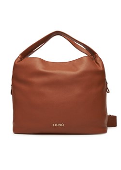Torebka Liu Jo Ecs M Hobo AF5058 E0058 Brązowy ze sklepu eobuwie.pl w kategorii Torby Shopper bag - zdjęcie 184850974