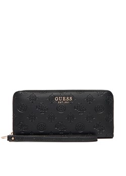 Guess Duży Portfel Damski Phoebe Slg SWPD96 65146 Czarny ze sklepu MODIVO w kategorii Portfele damskie - zdjęcie 184852883
