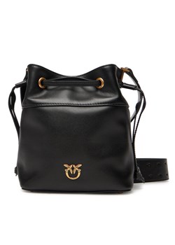 PINKO Torebka Secchiello Mini Al 25-26 104303 A0QO Czarny ze sklepu MODIVO w kategorii Torebki worki - zdjęcie 184852891