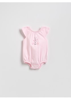 Reserved - Bawełniane body Kubuś Puchatek - pastelowy róż ze sklepu Reserved w kategorii Odzież dla niemowląt - zdjęcie 184854353