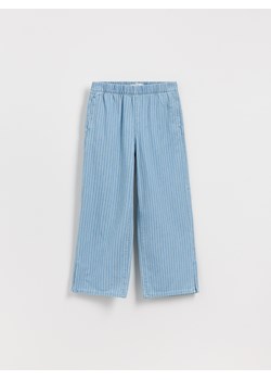 Reserved - Jeansy w paski - niebieski ze sklepu Reserved w kategorii Spodnie dziewczęce - zdjęcie 184856904