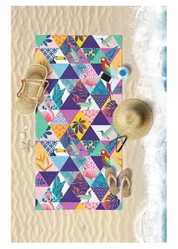 Samimi Ręcznik plażowy &quot;Tropical Summer&quot; ze wzorem - 150 x 75 cm ze sklepu Limango Polska w kategorii Ręczniki - zdjęcie 184857512