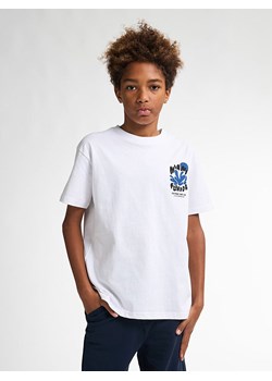 Petrol Industries Koszulka w kolorze białym ze sklepu Limango Polska w kategorii T-shirty chłopięce - zdjęcie 184857824